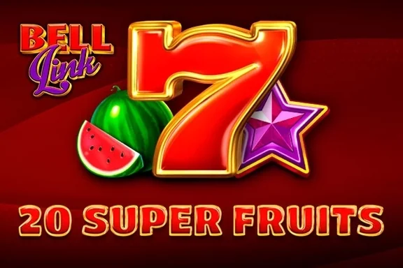 20 Super Fruits Bell Link — capa do slot