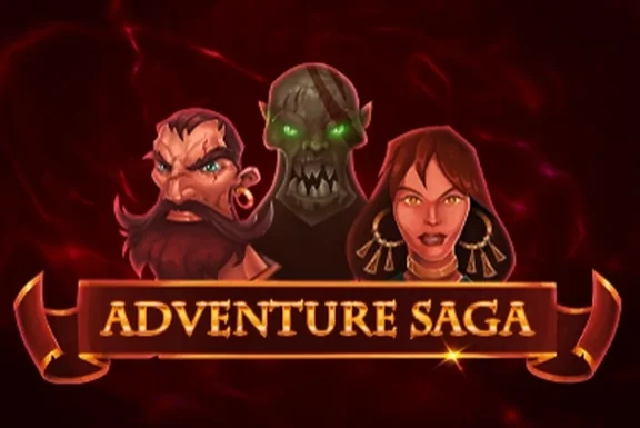 Adventure Saga — capa do slot